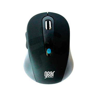 Mouse MG-417B Óptico Bluetooth Negro